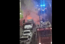 Auto in fiamme nella notte a Benevento, paura in via Bucciano|VIDEO