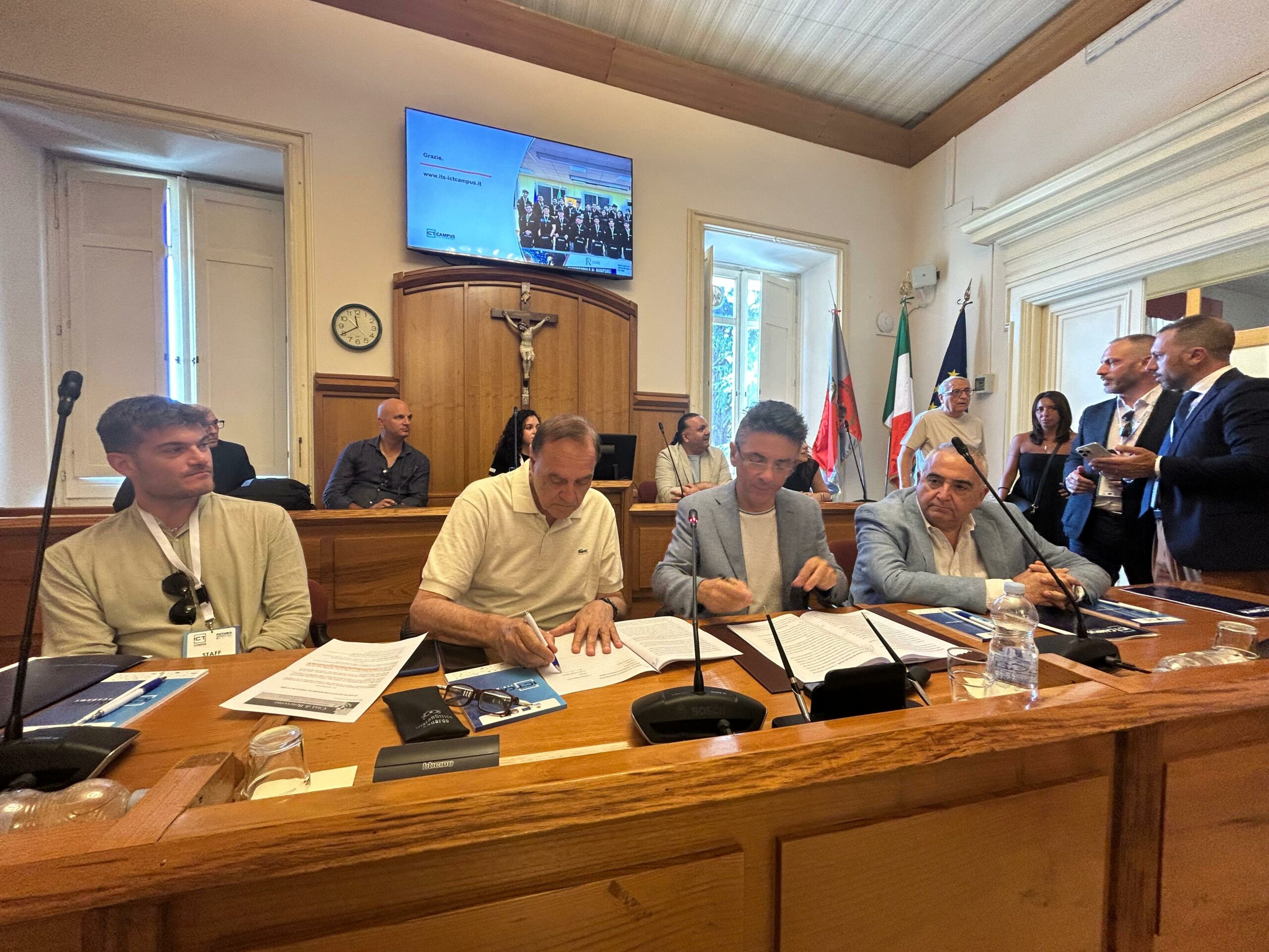 ITS ICT CAMPUS: Comune di Benevento e Fondazione ITS firmano l’accordo di collaborazione per la concessione della sede