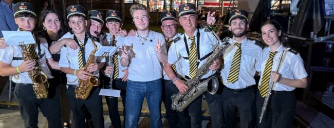 La Banda Citta’ di Molinara al concerto dell’artista Alfa