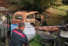 Savignano Irpino, officina abusiva e deposito di rifiuti: due persone denunciate dai Carabinieri Forestali