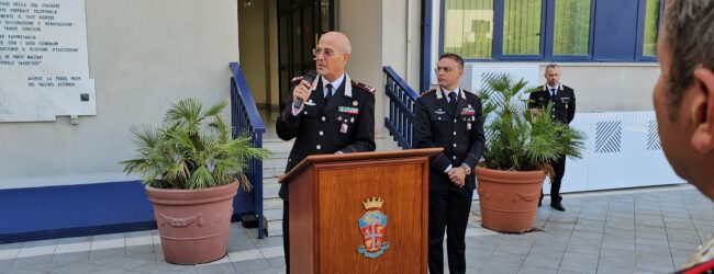Avellino, il saluto del Generale La Gala al Comando Provinciale dei Carabinieri: parole di apprezzamento per l’impegno dei militari