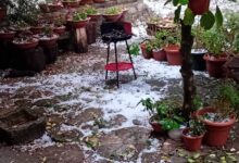 Maltempo nel Sannio: forte grandinata nel Fortore