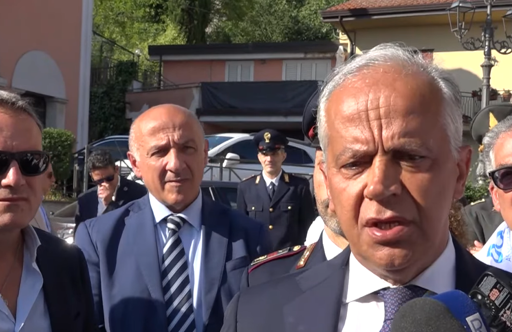 Piantedosi: “La crisi idrica? Anch’io ho dovuto scavare un pozzo. La Regione doveva fare di più”