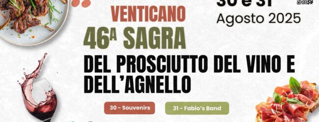 Venticano: Sabato e Domenica prossima la 46ma edizione della Sagra più bella e attesa d’Irpinia.
