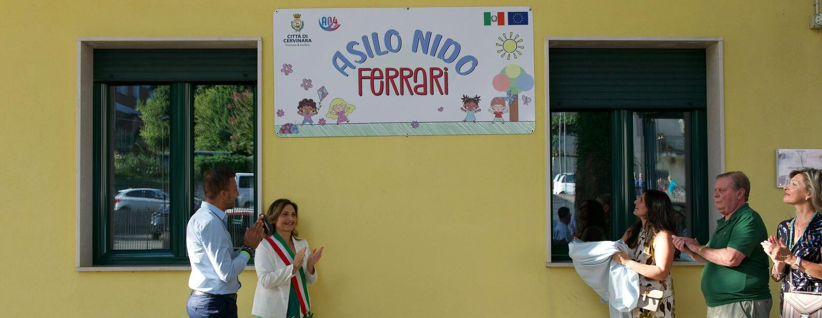 Inaugurato il primo asilo nido intercomunale della Valle Caudina a Cervinara