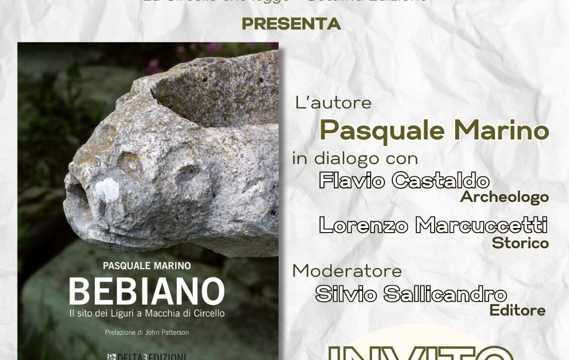Bebiano, il sito dei Liguri a Macchia di Circello: domani la presentazione del nuovo libro