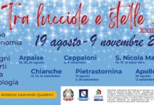 Dal 19 agosto al 9 novembre 2025 la Campania si accende con la XXII edizione di “Tra Lucciole e Stelle”