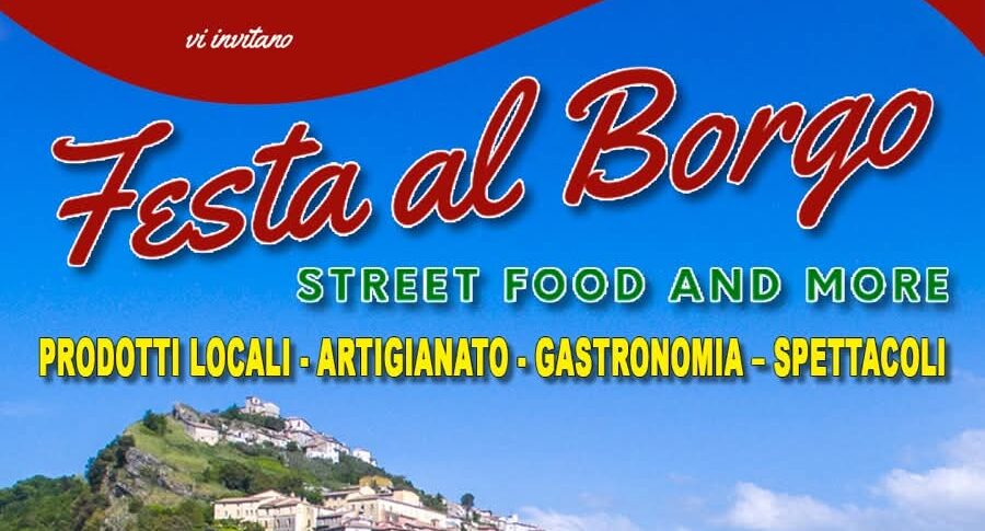 Morcone, Festa al Borgo: due giorni di gusto, musica e tradizione nella villa comunale