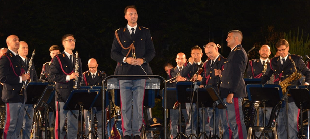 Pesco Sannita, concerto della Fanfara della Polizia di Stato per l’intitolazione a Giuseppe Di Matteo