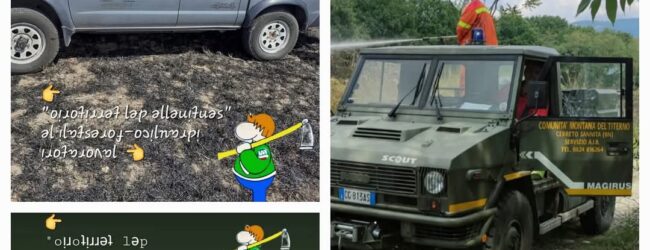 Emergenza incendi nel Sannio, FAI CISL IRPINIA-SANNIO: il territorio brucia, ma chi lo difende non si arrende