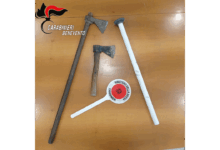 San’Angelo a Cupolo: picchia moglie e figli con un bastone, arrestato un 54enne