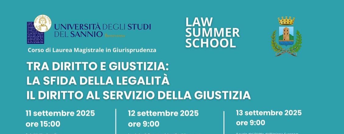 Telese Terme, torna la Law Summer School: conferenza stampa il 4 settembre