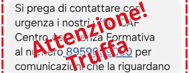 Caf Acli Service Benevento: attenzione ai messaggi truffa