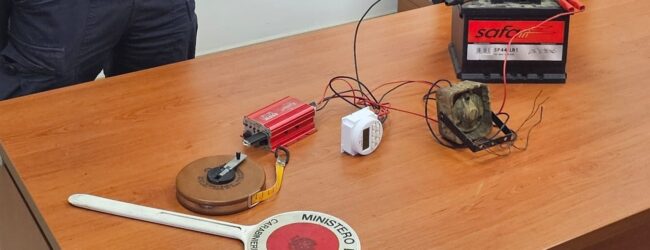 Bisaccia: i Carabinieri sequestrano un dispositivo elettronico illecito utilizzato per la caccia