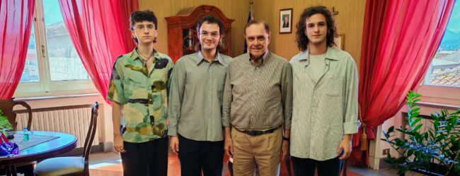 Il sindaco Mastella ha incontrato i giovani artisti del collettivo SottoTraccia