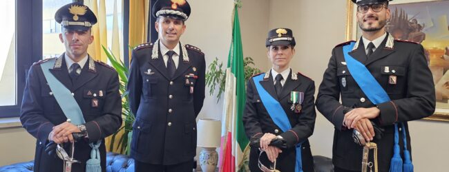 Cambio al vertice delle Compagnie Carabinieri di Avellino, Montella e Solofra: si insediano i nuovi Comandanti