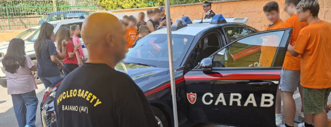 Baiano (AV): i Carabinieri incontrano i giovanissimi volontari della Protezione Civile