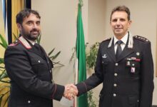 Aquilonia, il Luogotenente Lauciello lascia il Comando della Stazione Carabinieri: nuovo incarico a Trani