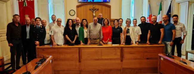 Il sindaco Mastella ha incontrato a Palazzo Mosti i nuovi assunti