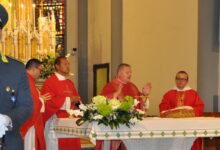 Avellino, la Guardia di Finanza celebra San Matteo al Santuario del SS. Rosario