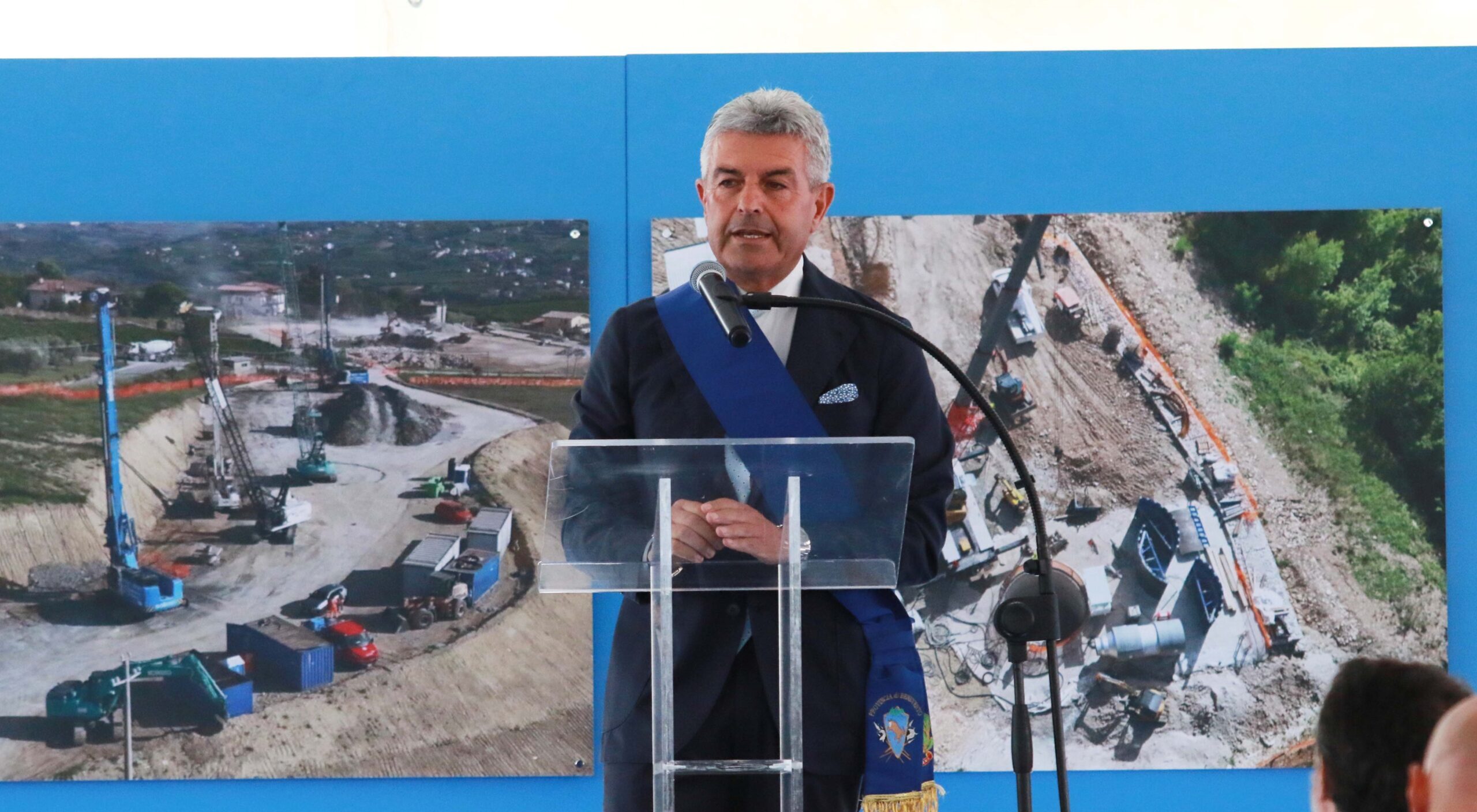 Avvio dei lavori della “talpa” meccanizzata per il potabilizzatore della Diga di Campolattaro. Le dichiarazioni del Presidente della Provincia