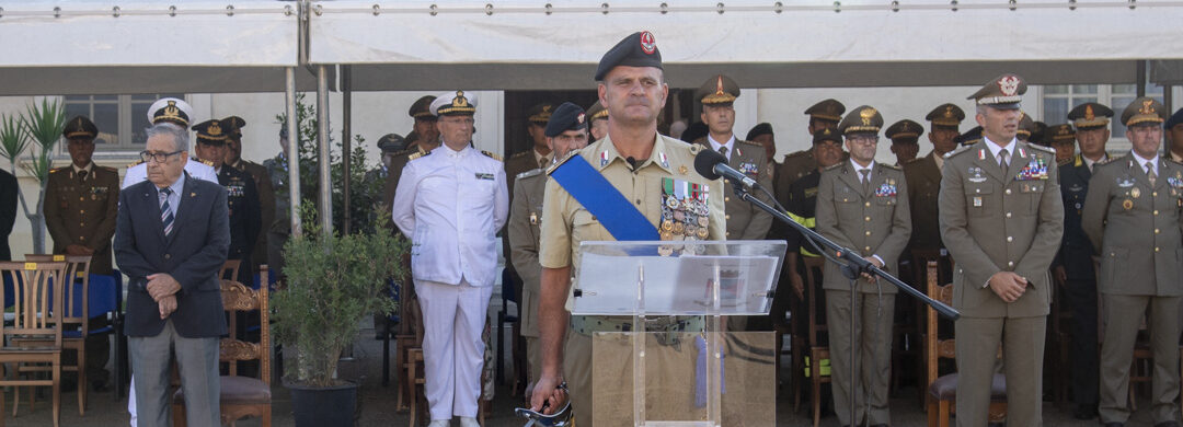 Il Col. Cavicchia subentra al Colonello sannita Fortunato alla guida del Reggimento Logistico “Sassari”