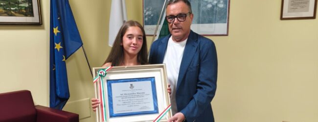 La giovanissima Alessandra Marotti di San Leucio del Sannio è campionessa nazionale di pattinaggio artistico su rotelle
