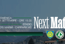 Carrarese-Avellino: da questo pomeriggio via alla prevendita per il settore ospiti dello stadio “Dei Marmi”