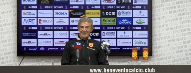 Benevento, Auteri: “La classifica ora conta poco. Vittoria meritata, continuiamo così”