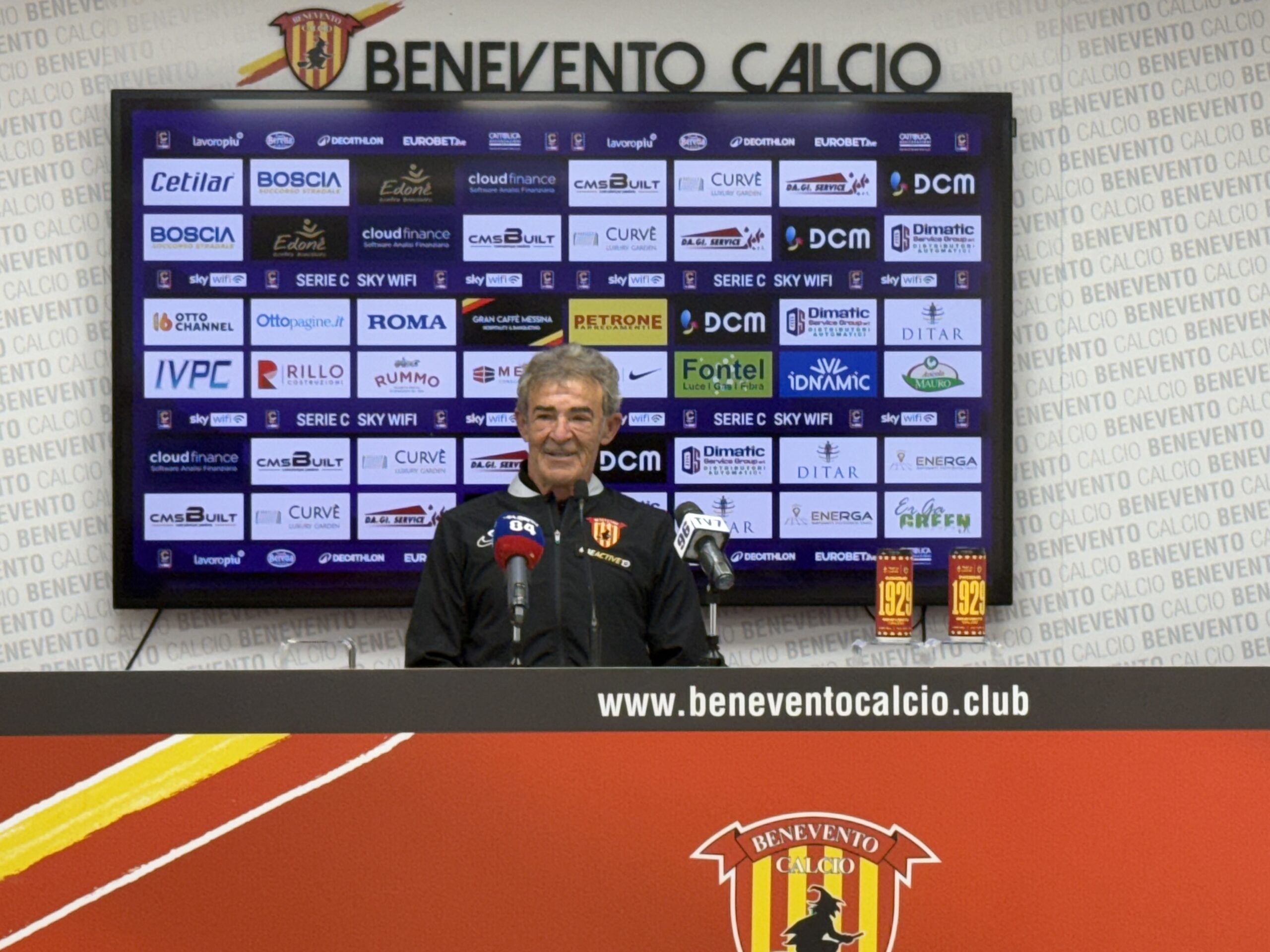Benevento, Auteri: “La classifica ora conta poco. Vittoria meritata, continuiamo così”