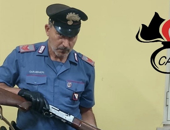 Val Fortore, controlli dei Carabinieri: sequestrati fucili e munizioni