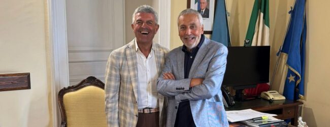 Il Presidente del Conservatorio “Nicola Sala” rende visita al Presidente della Provincia di Benevento