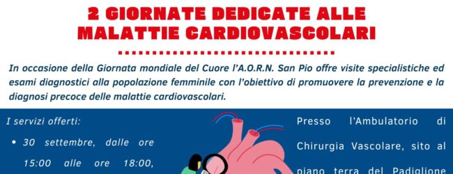 Ospedale San Pio: Open Week sulle Malattie Cardiovascolari