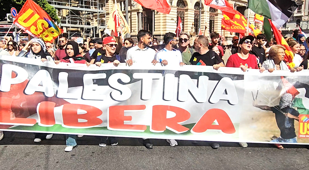 Sciopero generale per la Palestina, anche a Napoli straordinaria mobilitazione