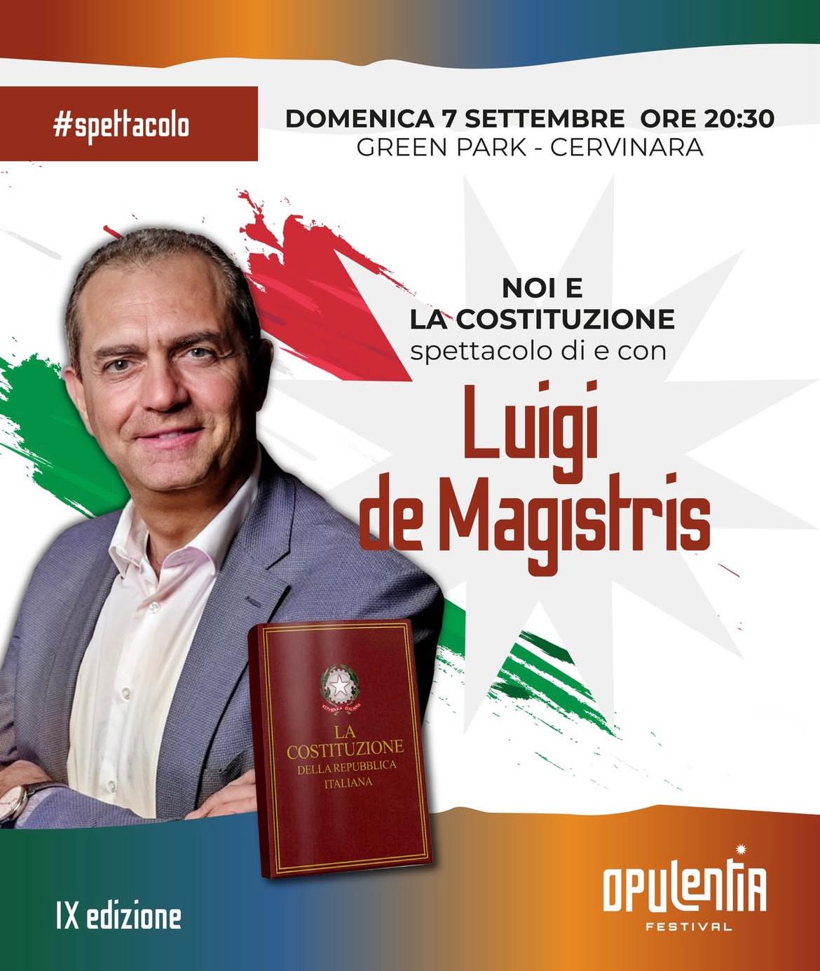 Bullismo e Costituzione di scena al’Opulentia Festival di San Martino Valle Caudina