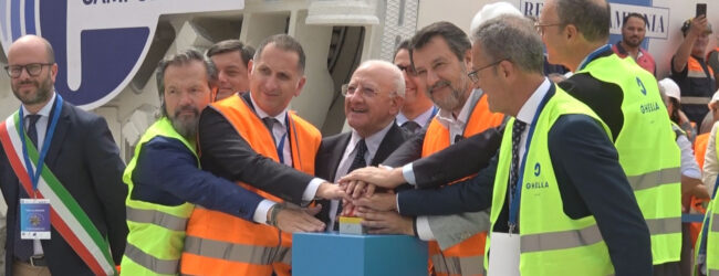 Diga Campolattaro, Salvini e De Luca schiacciano il tasto del potabilizzatore