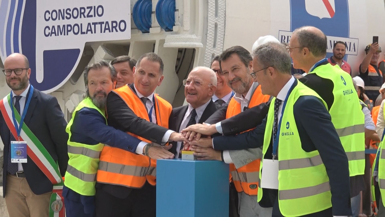 Diga Campolattaro, Salvini e De Luca schiacciano il tasto del potabilizzatore