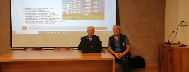 Incontro sulle truffe dal titolo “fidarsi è bene…..ma non di tutti”