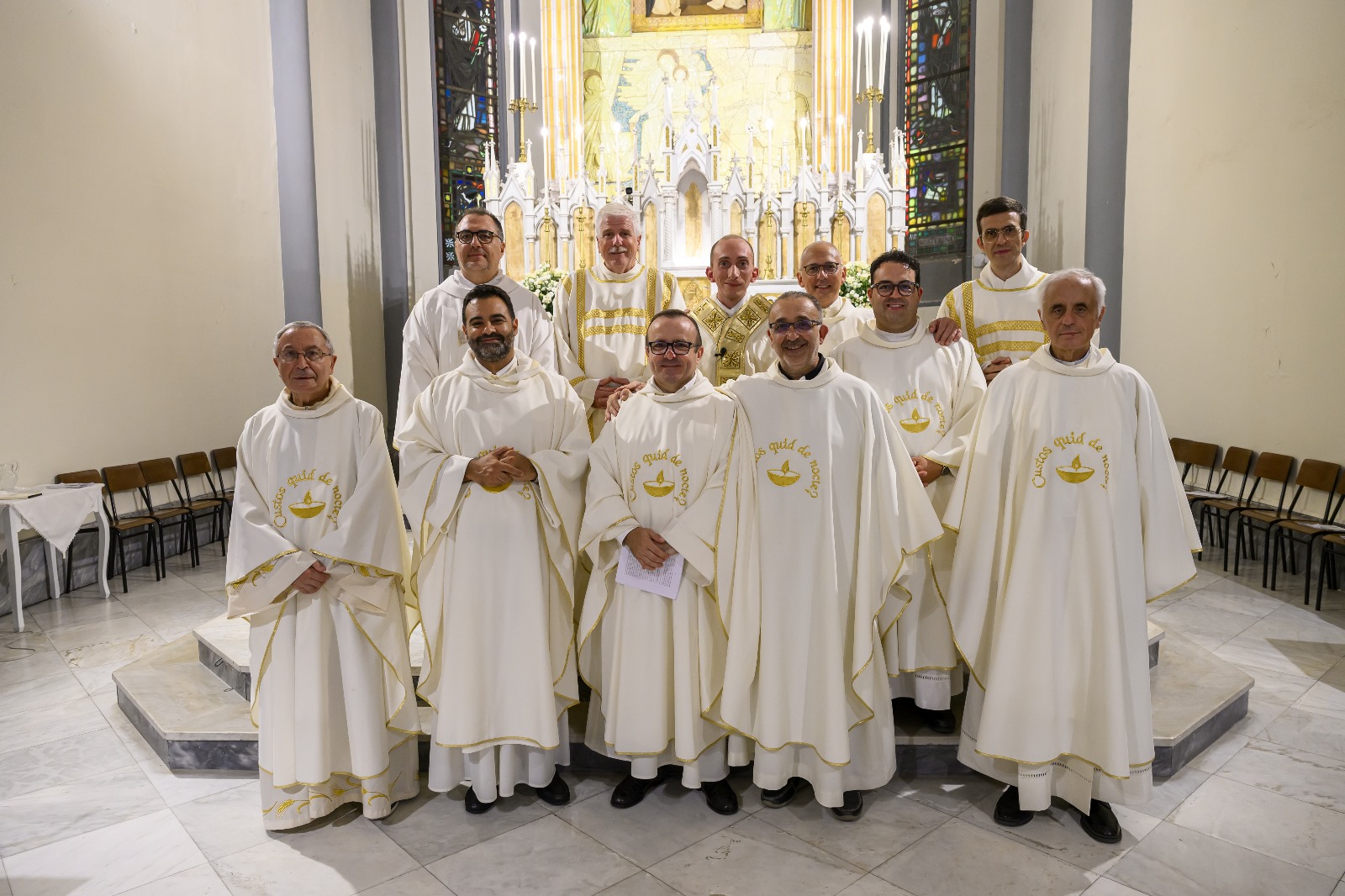 Avellino, festa al Santuario del Rosario: la prima messa di Don Mario Cucciniello tra fede, musica e doni alla città