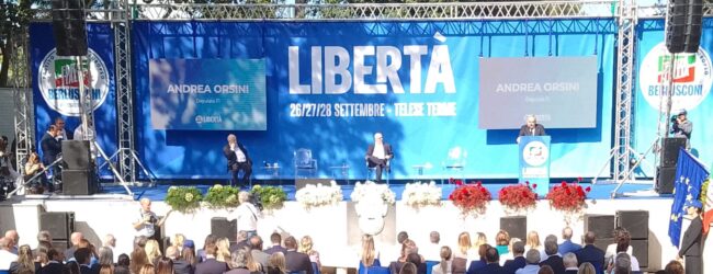 Martusciello: “la festa di Telese Terme conferma la centralità del Sannio, Rubano guida autorevole del territorio”