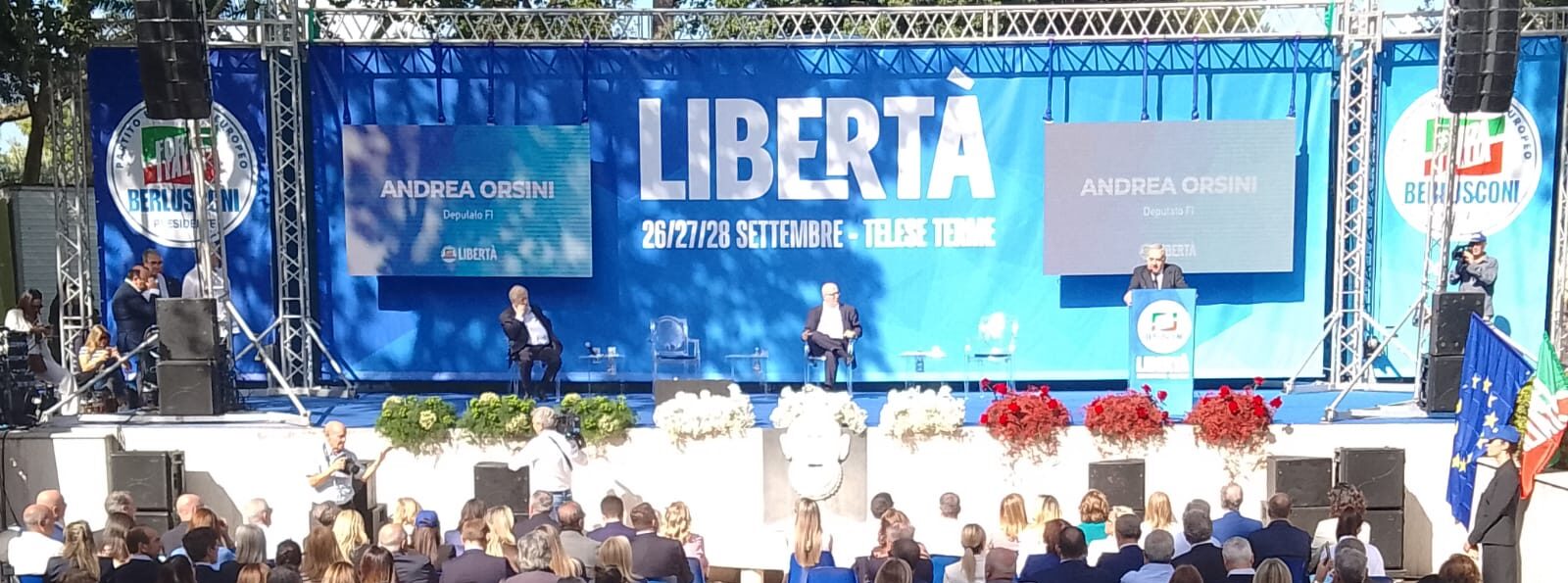 Martusciello: “la festa di Telese Terme conferma la centralità del Sannio, Rubano guida autorevole del territorio”
