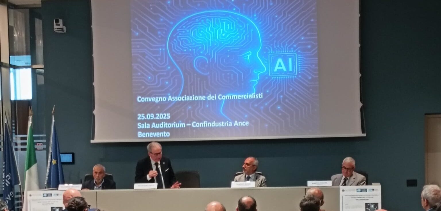 “Intelligenza artificiale: analisi e sviluppi per la professione”, confronto a Benevento su opportunità e rischi