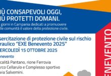 A 10 anni dall’alluvione, “EXE Benevento”: il 15 Ottobre maxi esercitazione di Protezione Civile nei luoghi simbolo della tragedia