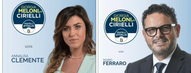 Fratelli d’Italia Sannio: ufficializzate le candidature di Annalisa Clemente e Mario Ferraro