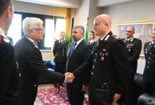 Avellino, il Comandante Interregionale “Ogaden”, Gen. C.A. Nicola Massimo Masciulli, in visita al Comando Provinciale dei Carabinieri