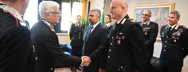 Avellino, il Comandante Interregionale “Ogaden”, Gen. C.A. Nicola Massimo Masciulli, in visita al Comando Provinciale dei Carabinieri