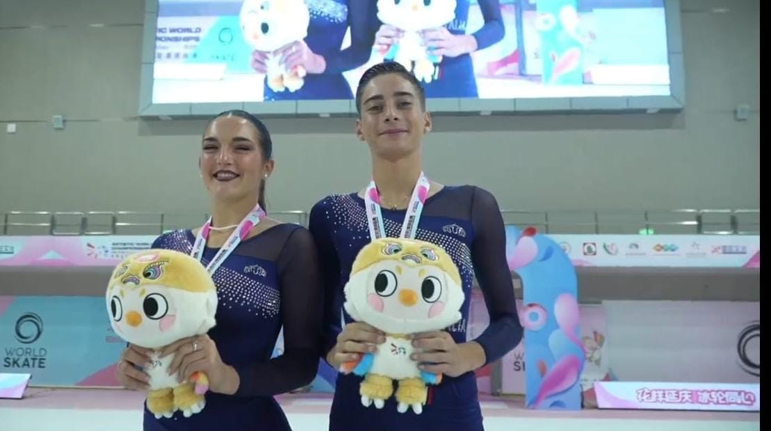 Pattinaggio artistico, oro mondiale per Mariaclaudia Parziale e Matteo Di Nunzio: orgoglio sannita