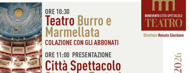 Città Spettacolo, il teatro si presenta… a colazione! Appuntamento il 16 ottobre