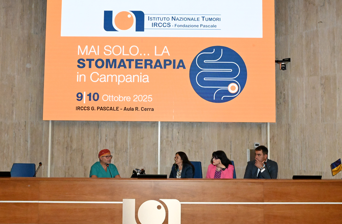 All’Istituto Pascale “Mai Solo” il focus sulla stomaterapia in Campania