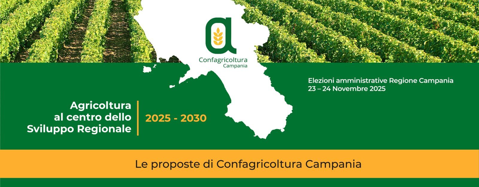 Confagricoltura Campania: 12 proposte per lo sviluppo agricolo regionale